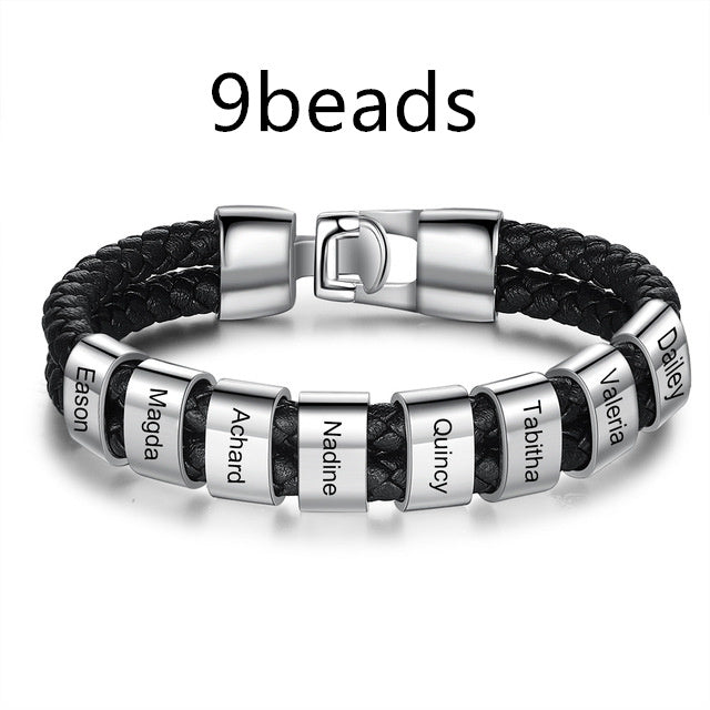 Leather Braided Men's Personality Couple Bracelet