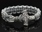 Vintage Thor's Hammer Braided Bracelet