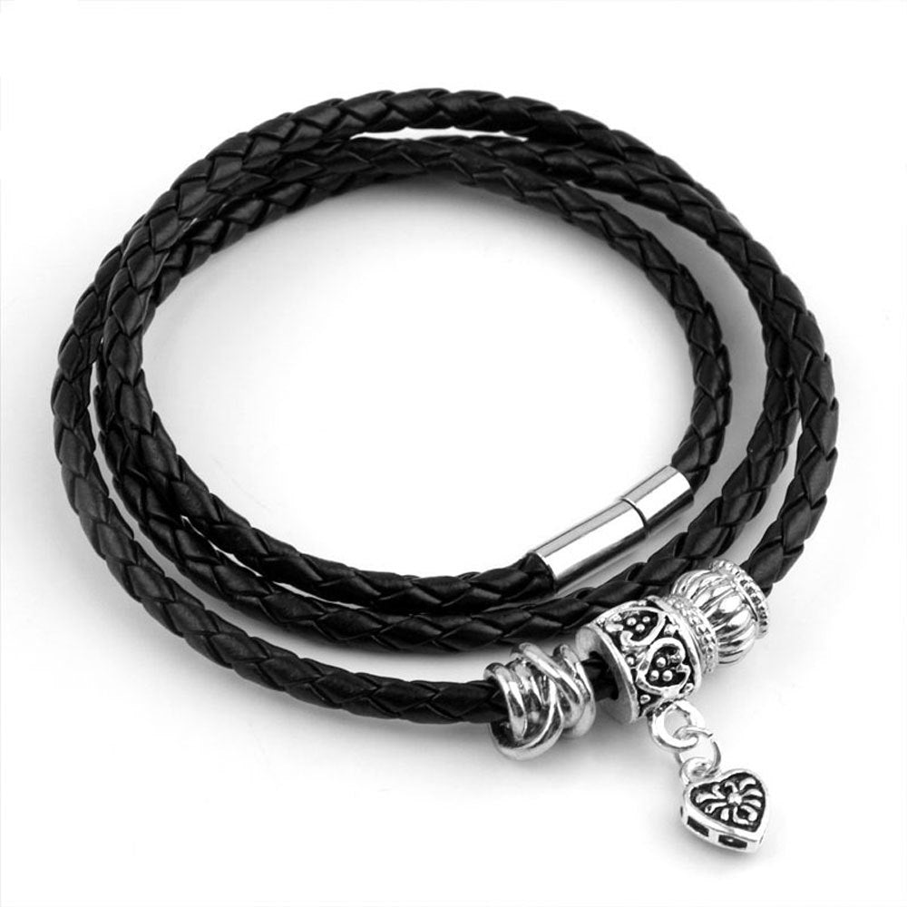 Vintage Leather Braided Bracelet