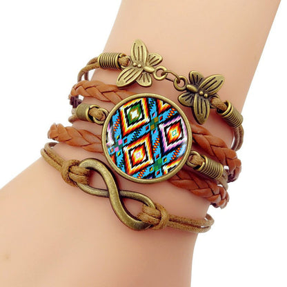 Time Gem Braided Bracelet