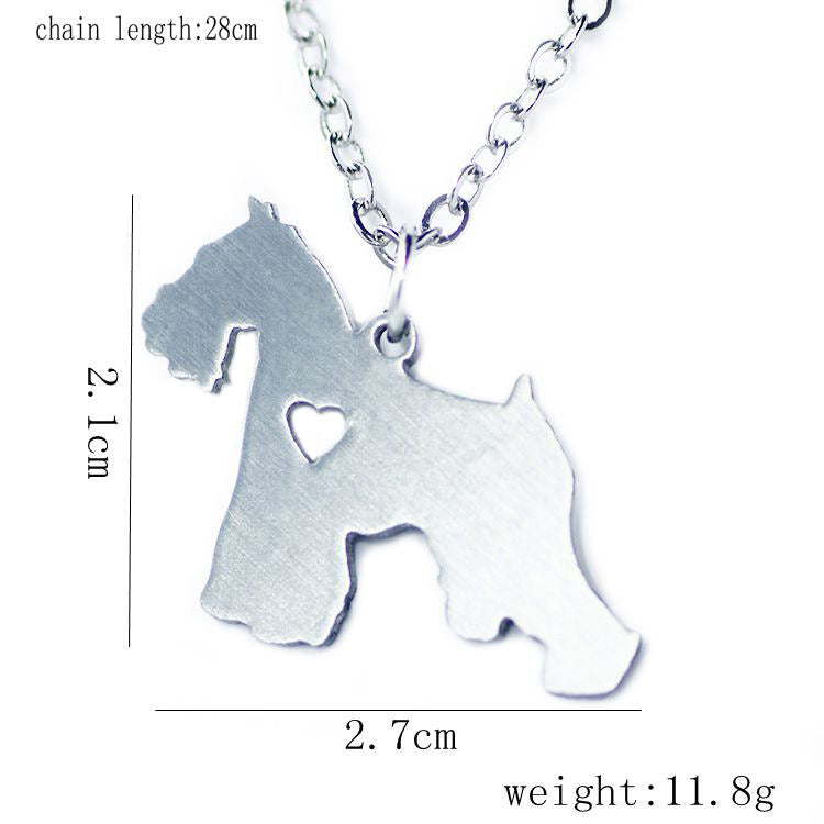 Korean Version Of Stainless Steel Animal Necklace