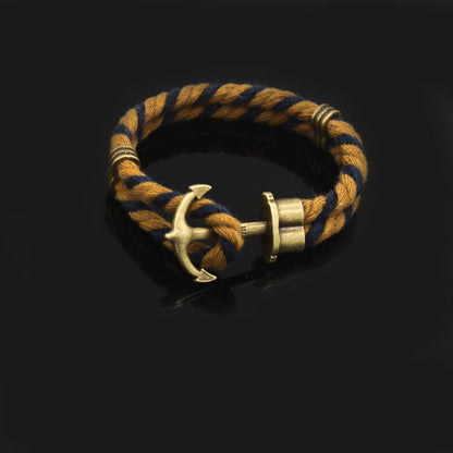 Braided hook anchor bracelet
