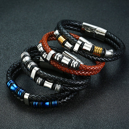 Stainless steel braided bracelet