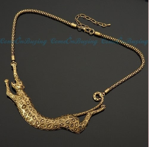 Metal Punk Exaggerated Small Animal Necklace