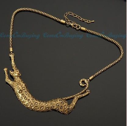 Metal Punk Exaggerated Small Animal Necklace