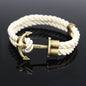 Braided hook anchor bracelet