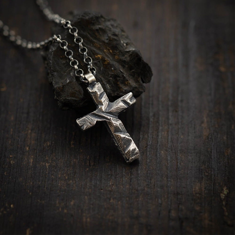 Men's Fashion Personality Cross Pendant Necklace
