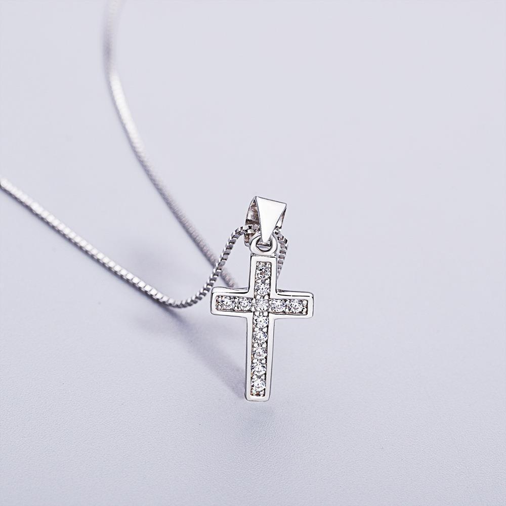 Accessories Pure Cross Necklace Diamond Pendant