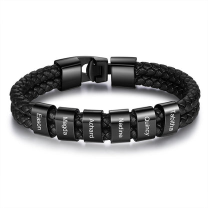Leather Braided Men's Personality Couple Bracelet