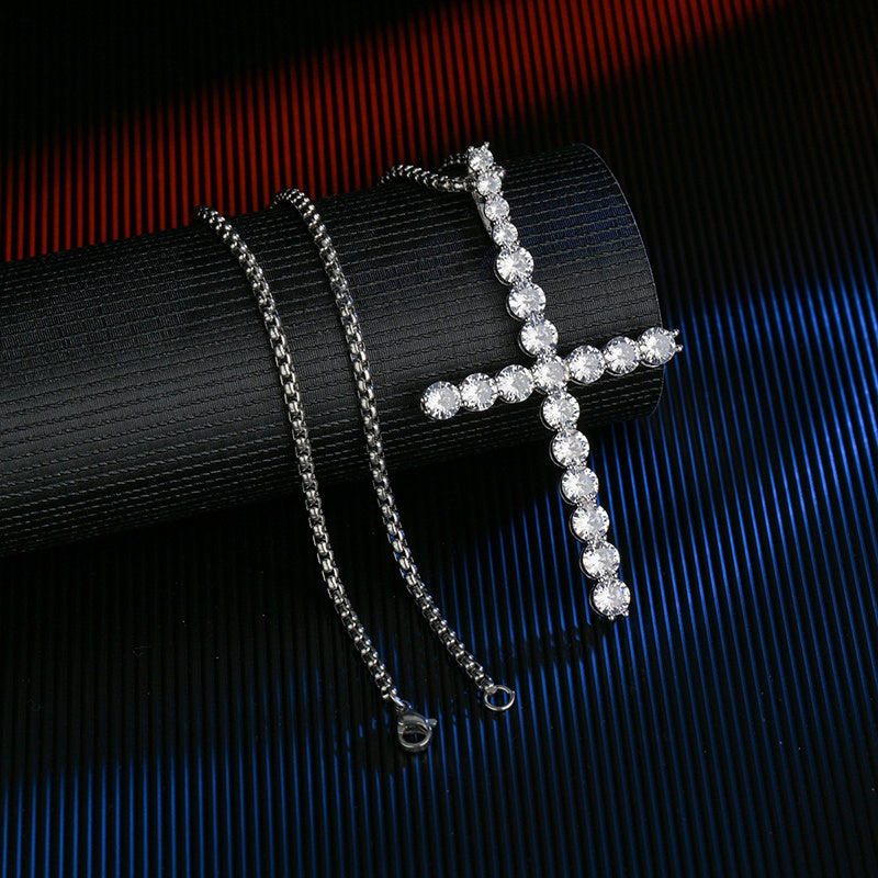 Fashion Trend Creative Cross Pendant Necklace