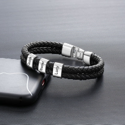 Leather Braided Men's Personality Couple Bracelet