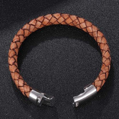 Trendy Vintage Braided Bracelet   Antique