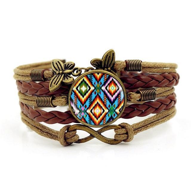 Time Gem Braided Bracelet