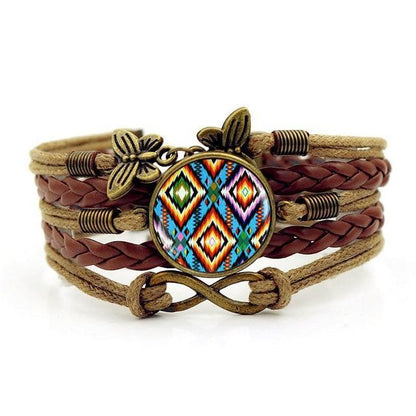 Time Gem Braided Bracelet