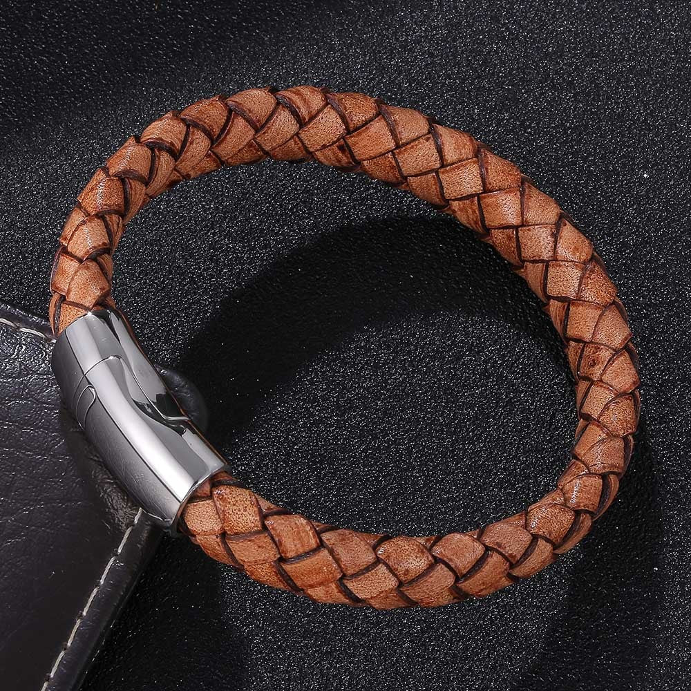 Trendy Vintage Braided Bracelet   Antique