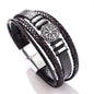 Men's Multi-layer Braided Leather Bracelet