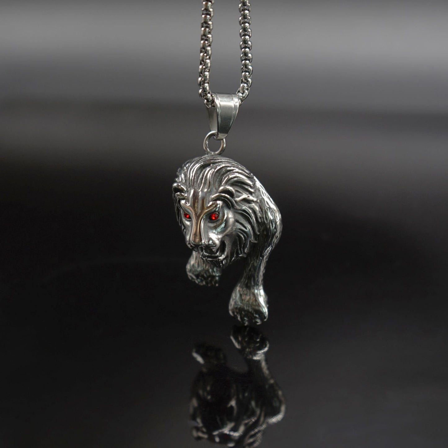 Animal Personality Retro Stainless Steel Necklace Ornament