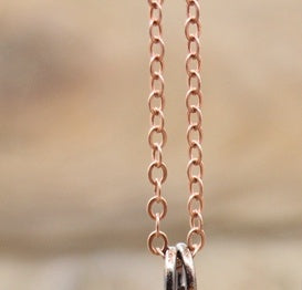 Rough Winding Cross Chain Necklace Pendant