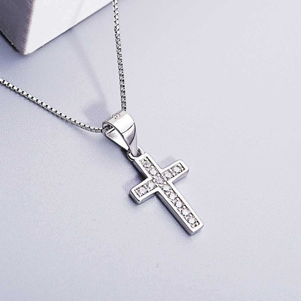 Accessories Pure Cross Necklace Diamond Pendant