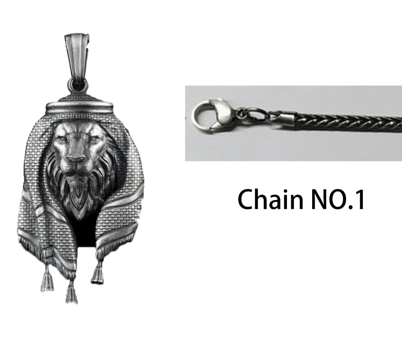 New Stainless Steel Animal Pendant Necklace