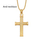 Stainless Steel Cast Religious Cross Necklace