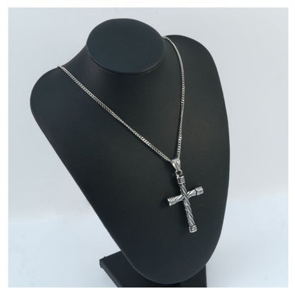 European And American Vintage Cross Necklace
