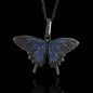 Hip Hop Large Butterfly Pendant Real Gold Electroplating Trendy Necklace