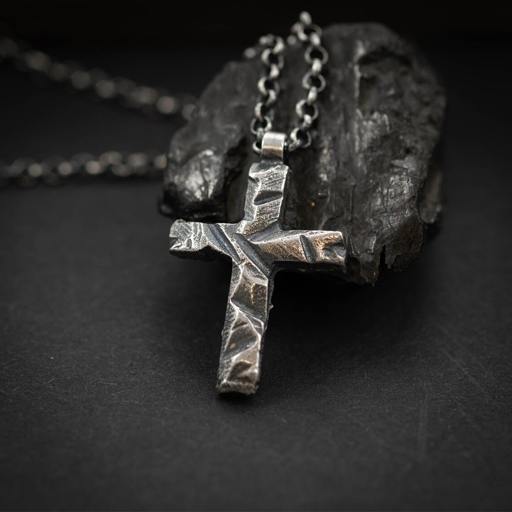 Men's Fashion Personality Cross Pendant Necklace