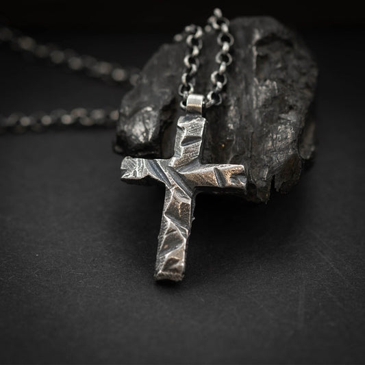 Men's Fashion Personality Cross Pendant Necklace