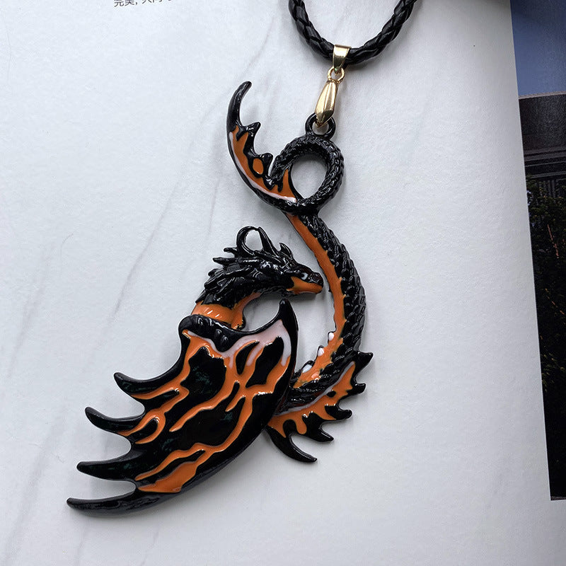 Animal Rope Necklace Cross-border Retro Sweater Chain